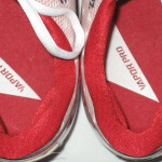 Kerry Wynn Richmond Spiders Game Issued & Signed White & Red Nike Vapor Pro Cleats - Size 14 - Image 7