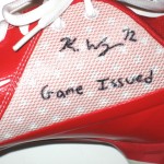 Kerry Wynn Richmond Spiders Game Issued & Signed White & Red Nike Vapor Pro Cleats - Size 14 - Image 6