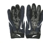 AJ Francis Miami Dolphins 2014 Rookie Year Practice Worn & Signed Nike Vapor Jet Gloves