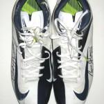 Cameron Lawrence Dallas Cowboys Game Worn & Signed White & Blue Nike Cleats - Image 2