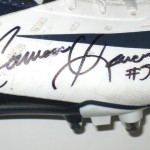 Cameron Lawrence Dallas Cowboys Game Worn & Signed White & Blue Nike Cleats - Image 5