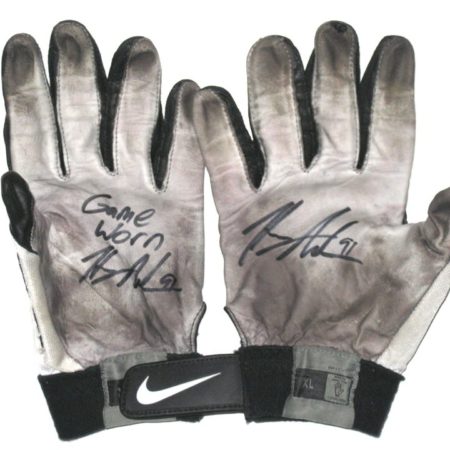 Henry Anderson Stanford Cardinal Game Worn & Signed Nike Gloves