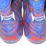 Jerome Cunningham New York Giants Game Worn & Signed Red & Blue Under Armour Highlight Cleats