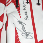 AJ Tarpley Stanford Cardinal Game Used & Signed Nike Gloves - Image 2