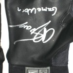 AJ Tarpley Stanford Cardinal Game Worn & Signed Black & White Nike Gloves