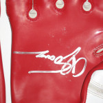 AJ Tarpley Stanford Cardinal Game Worn & Signed Red & White Nike Gloves