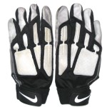 Henry Anderson Indianapolis Colts Rookie Game Worn & Signed White & Black Nike Gloves