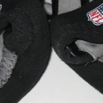 Henry Anderson Indianapolis Colts 2015 Rookie Game Worn & Signed White & Black Nike Gloves - Image 4