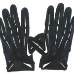 John Phillips Dallas Cowboys Game Worn & Signed Blue & Black Nike Gloves - Image 5