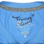 Jon Akemon Training Worn & Signed Tennessee Titans Long Sleeve Nike Dri-Fit XL Shirt