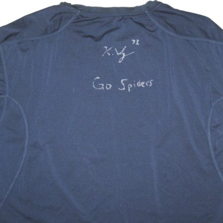 Kerry Wynn Richmond Spiders Training Worn & Autographed Nike Shirt