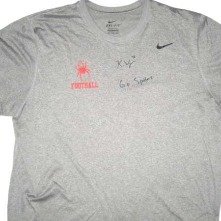Kerry Wynn Training Worn & Autographed Richmond Spiders Nike Dri-Fit 2XL Shirt