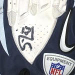 Sean Lissemore Dallas Cowboys Game Worn & Signed Nike Vapor Jet Gloves - Image 3