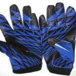 Sean Lissemore Dallas Cowboys Practice Worn & Signed Blue & Black Nike Gloves
