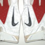AJ Tarpley Stanford Cardinal Game Worn & Signed Red & White Nike Gloves