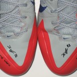 Kerry Wynn New York Giants Game Worn & Signed Red, Gray & Blue Nike Cleats