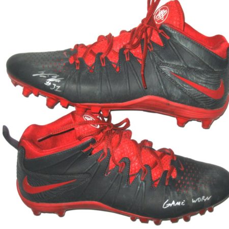Trevin Wade New York Giants Game Used & Signed Nike Cleats
