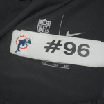 AJ Francis Training Worn Miami Dolphins #96 Nike Speed Vent Performance 4XL Shorts