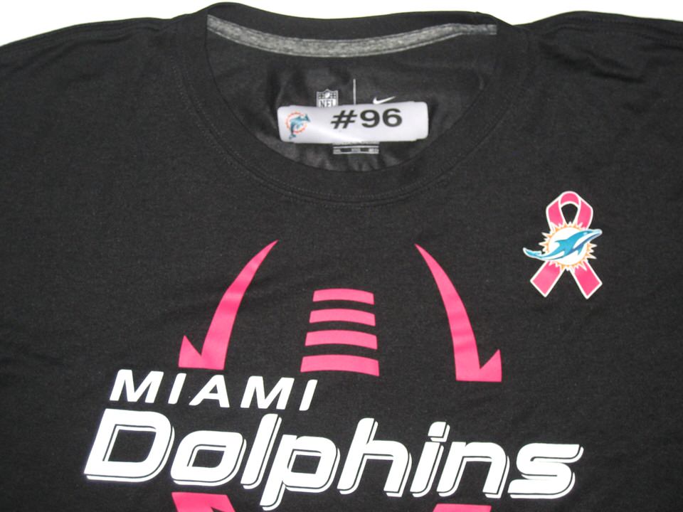 miami dolphins breast cancer jersey