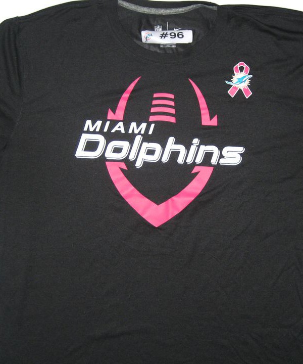 miami dolphins pink jersey