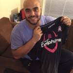 AJ Francis Player Issued Miami Dolphins #96 Breast Cancer Awareness Nike 3XL Shirt - Image 8