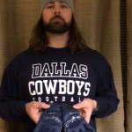 Cameron Lawrence Dallas Cowboys Game Used & Signed Blue Cutters XL Gloves - Image 6
