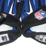 John Phillips Dallas Cowboys Game Worn & Signed Blue, White & Black Nike Gloves