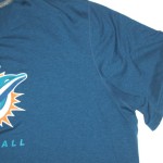 AJ Francis Training Worn Blue Miami Dolphins #96 Nike Dri-Fit 3XL Shirt - Image 3