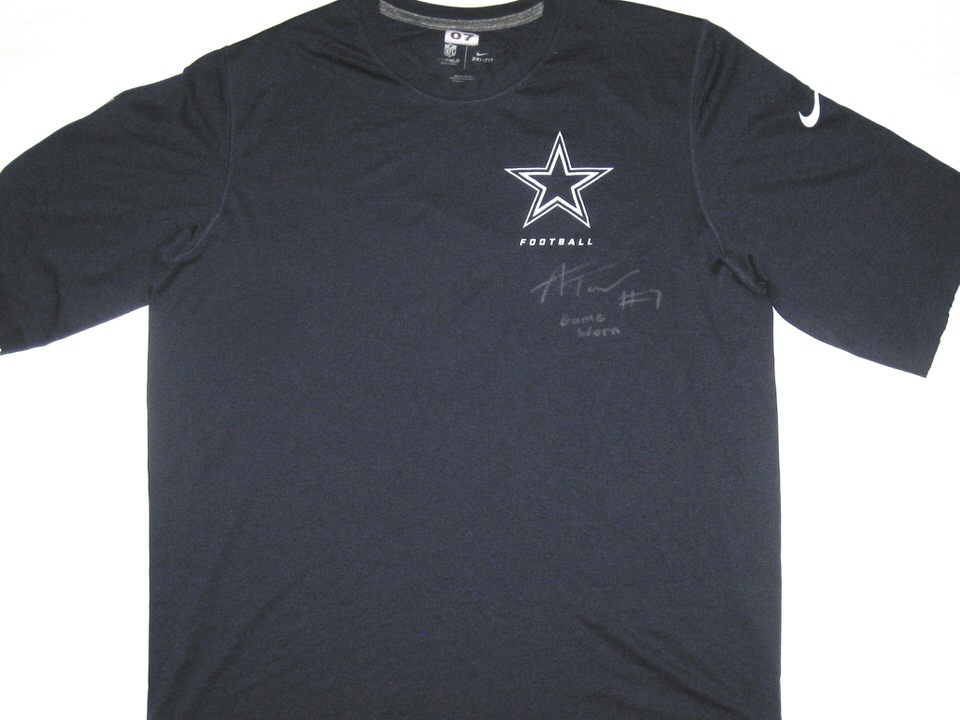 Dallas Cowboys Football #7 Nike Dri-Fit 