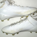 Cameron Lawrence Dallas Cowboys Game Worn & Signed All-White Adidas Adizero Cleats
