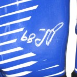 John Phillips Dallas Cowboys Game Worn & Signed Blue & Black Nike Gloves - Image 2