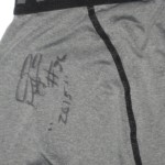Darrel Young Washington Redskins #36 Practice Worn & Signed Nike Pro Combat XL Shorts