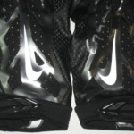Darren Fells Arizona Cardinals Game Worn & Signed Black & Silver Nike Gloves