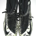 JP Holtz Pittsburgh Panthers Game Worn & Signed Nike Lunarbeast Elite TD Cleats - Image 2