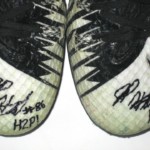 JP Holtz Pittsburgh Panthers Game Worn & Signed Nike Lunarbeast Elite TD Cleats - Image 5