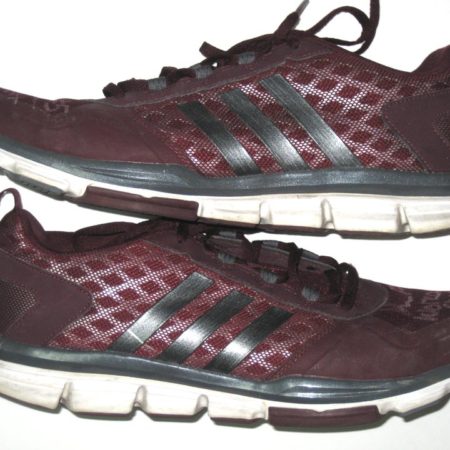 Kavon Frazier Central Michigan Chippewas Training Worn & Signed Adidas Sneakers