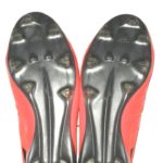Ryan Spadola 2013 NFL Combine Issued & Signed Neon Orange and Black Adidas Adizero Cleats - Size 13 - Image 11