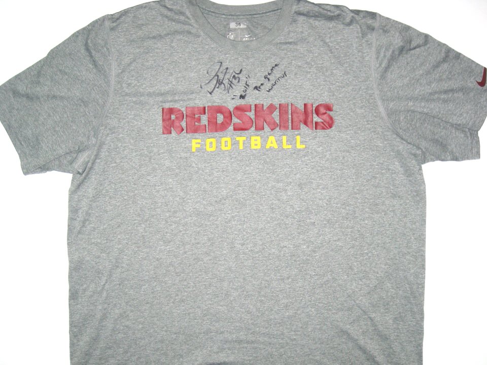 redskins dri fit shirt