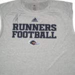 David Morgan Practice Worn & Signed UTSA Roadrunners "RUNNERS FOOTBALL" #82 Adidas Sleeveless