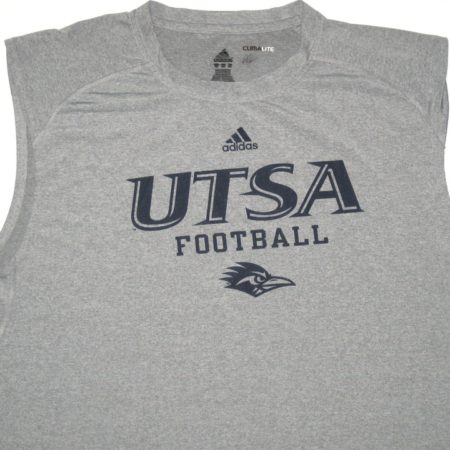 David Morgan Practice Worn UTSA Roadrunners Football Adidas Sleeveless