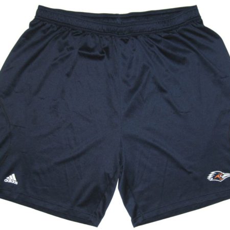 David Morgan Training Worn Official University of Texas at San Antonio Roadrunners Adidas Shorts