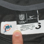 AJ Francis Player Issued Gray Miami Dolphins #96 Nike Therma-FIT 4XL Sweatshirt - Image 4