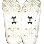 AJ Francis Miami Dolphins Game Worn & Signed White & Black Under Armour Nitro Cleats – Worn Vs Atlanta Falcons!
