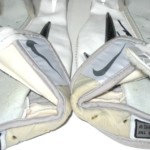 AJ Tarpley Stanford Cardinal Game Worn & Signed White & Silver Nike Vapor Carbon Gloves