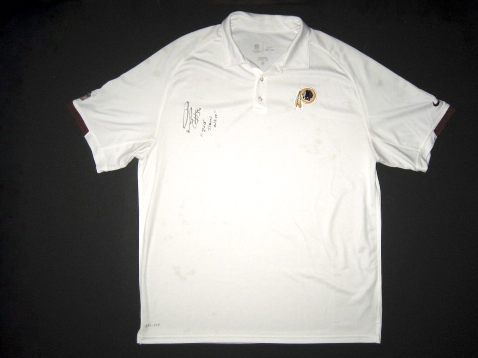 redskins collared shirt