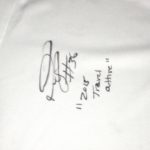 Darrel Young Travel Worn & Signed Official Washington Redskins Nike Dri-Fit XL Polo Shirt - Image 3