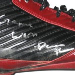 Darren Fells 2015 Arizona Cardinals Game Worn & Signed Red & Black Nike Cleats - Image 5