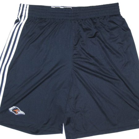 David Morgan Practice Worn Official University of Texas at San Antonio Roadrunners Adidas Shorts