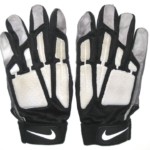 Henry Anderson Indianapolis Colts Game Worn & Signed White, Gray & Black Nike Gloves
