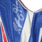 Jay Bromley Game Worn & Signed New York Giants Team Logo Nike Superbad 3XL Gloves - Image 2